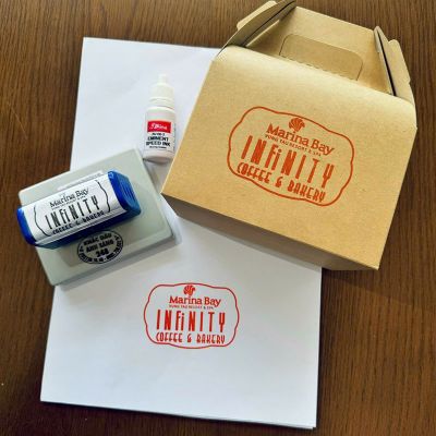 Khắc dấu vuông logo resort & spa