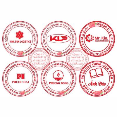 Khắc dấu cơ sở dạy thêm