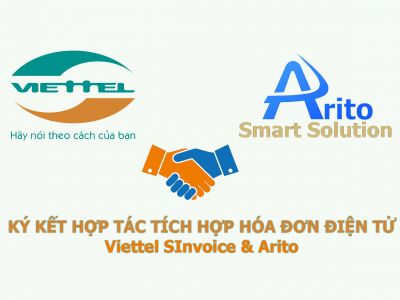 Lễ ký kết hợp tác Hóa đơn điện tử Viettel SInvoice và Arito