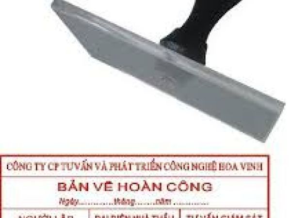 Dấu bản vẽ hoàn công
