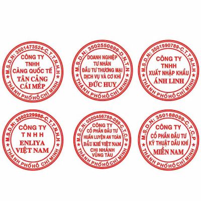 Khắc dấu tròn doanh nghiệp tư nhân