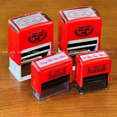 Khắc dấu oval trường mầm non