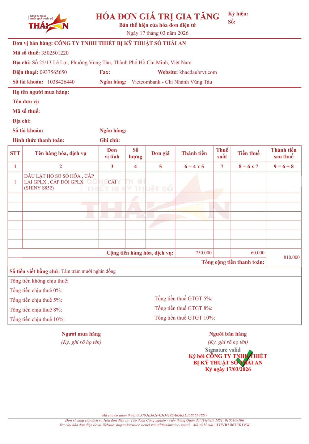 Hóa đơn điện tử
