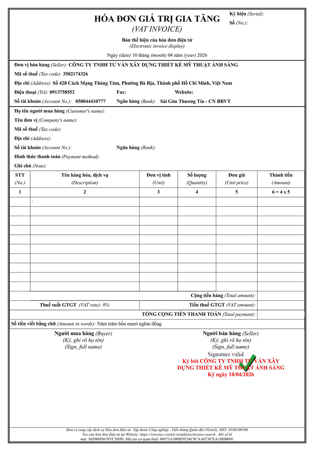 Hóa đơn điện tử